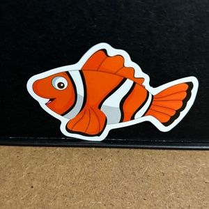 CUTE CARTOON CLOWNFISH STICKER